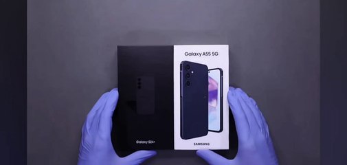 S24 Plus vs A55 5G Unboxing and Camera Test! - ASMR