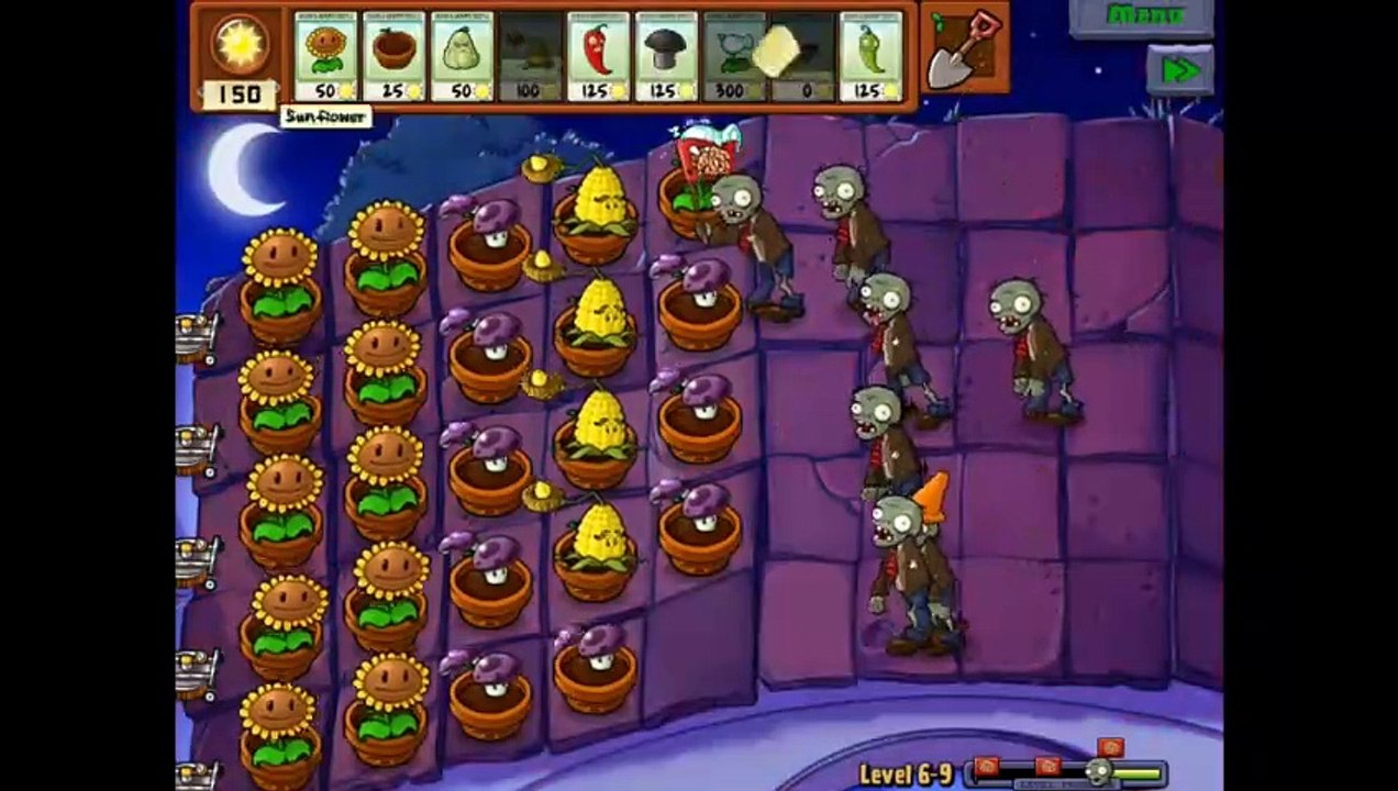 PVZ DLC LEVEL 6-9 - FULL GAMEPLAY