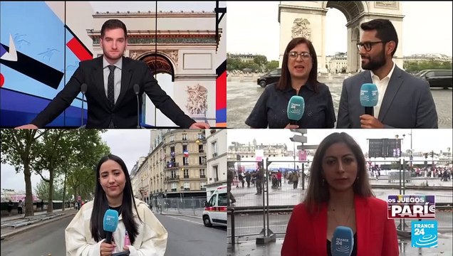 Informe desde París: la ciudad olímpica está vacía en la inauguración de los Juegos Olímpicos