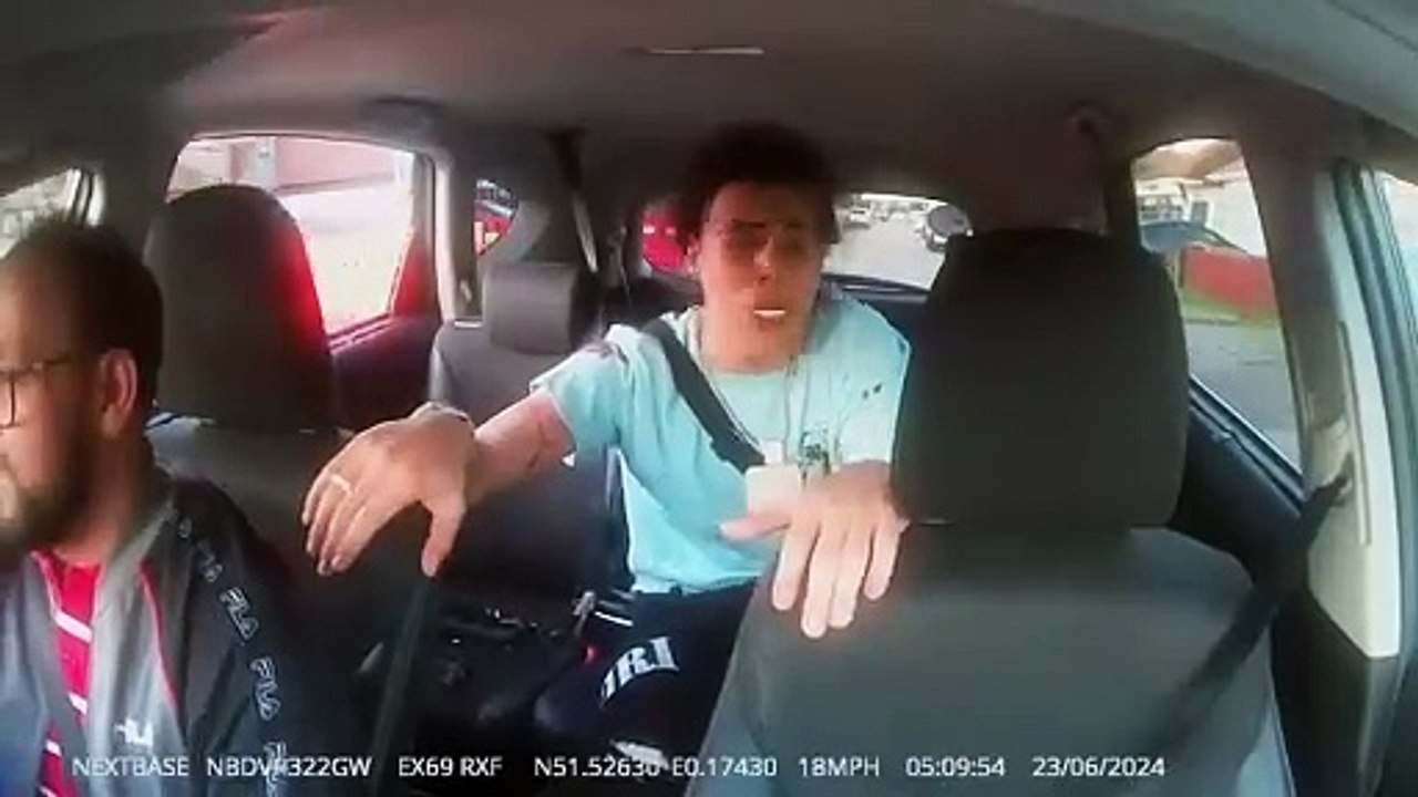 Taxi driver atack