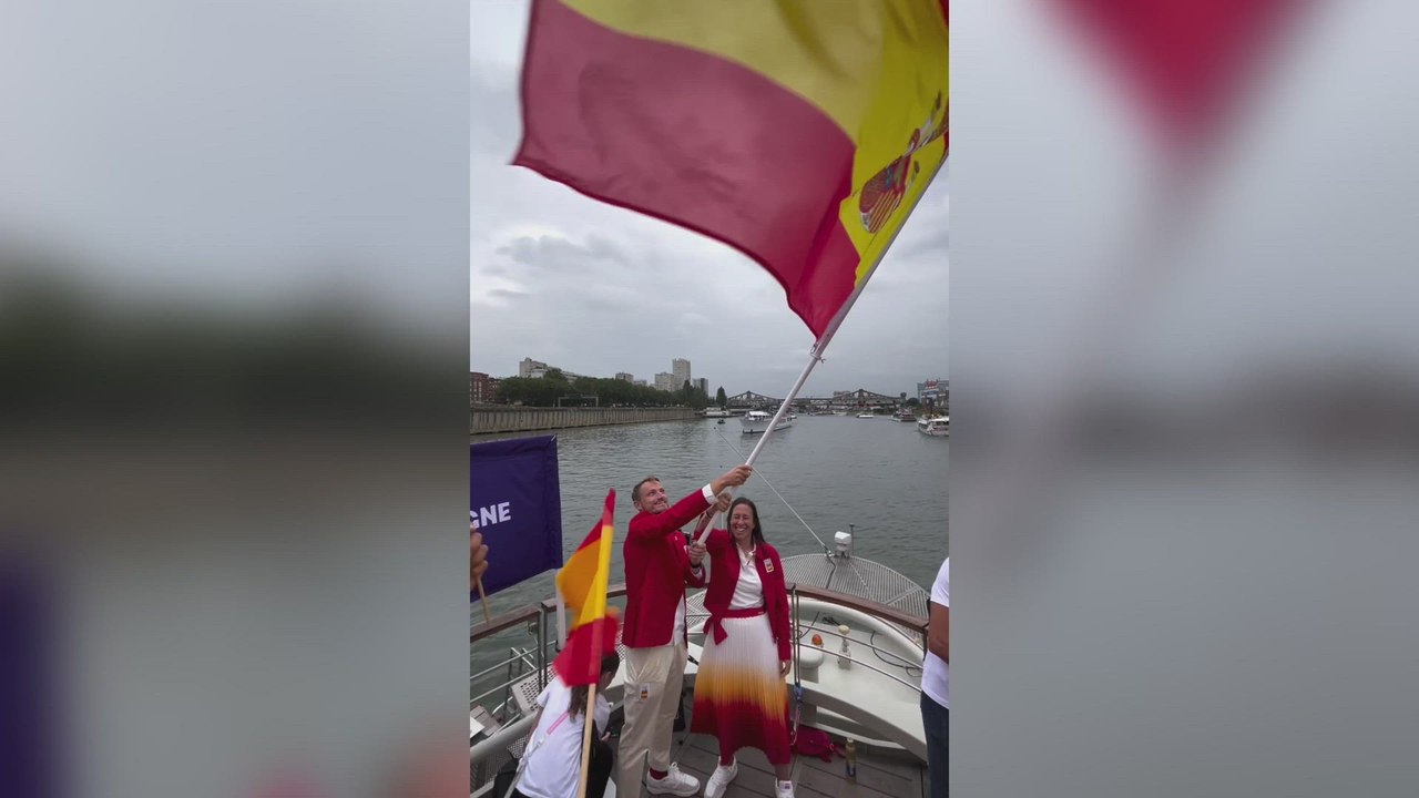 La primera imagen de nuestros abanderados en el Sena que pone los pelos de punta