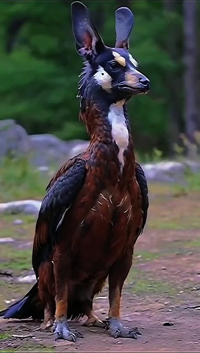 very amazing  bird