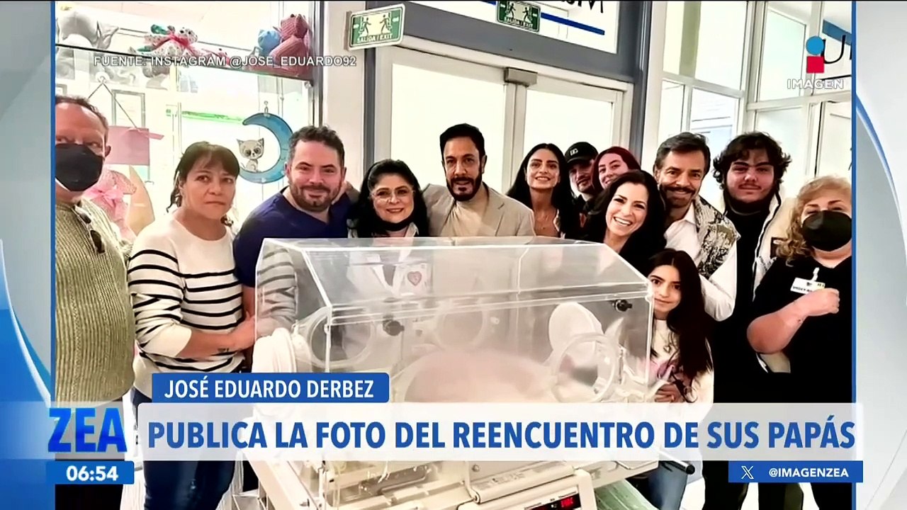 Eugenio Derbez y Victoria Ruffo se reencuentran por el nacimiento de su nieta Tessa