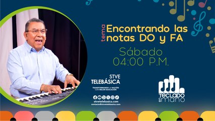 AVANCE: Teclado en Mano Notas de DO y FA