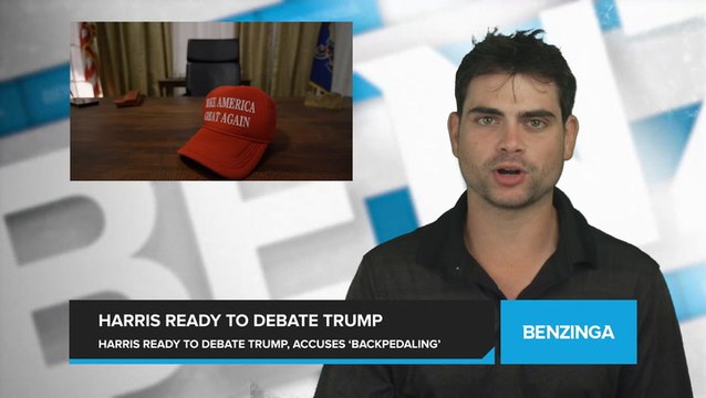 'Let's Go.' VP Kamala Harris Says She's Ready to Debate Trump, Accuses GOP Candidate of 'Backpedaling' on September Debate