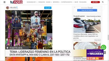 Llegaron las mujeres - 26 de julio