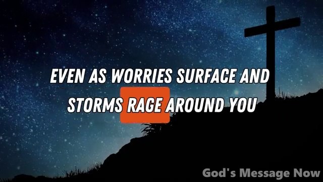Do Not Fret and Hear Me God Says God Message Today Gods Message Now God Message God Say