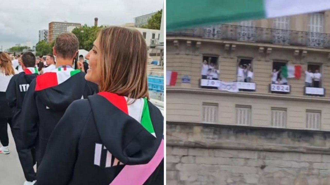 Tamberi intervista Errigo e non solo: il dietro le quinte della cerimonia delle Olimpiadi