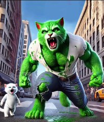 A cat father in trouble