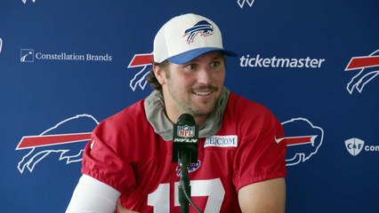 Josh Allen Speaks After First Bills Practice 🏈