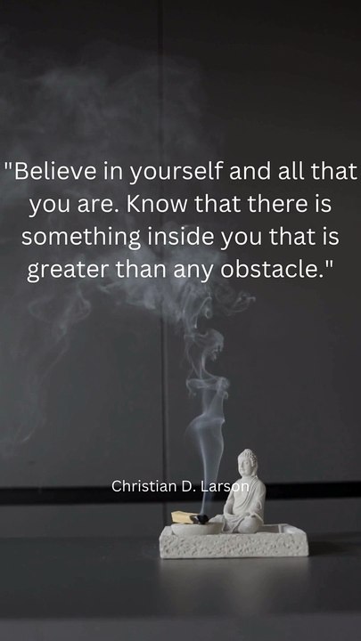 "Unleash Your Inner Strength: Believe in Yourself"