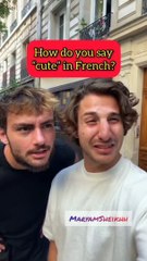 We tried to learn French in Paris.