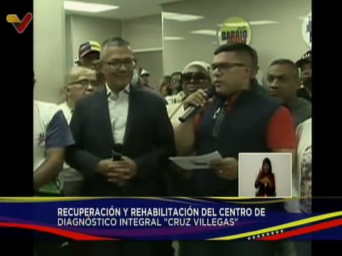 Autoridades Nacionales entregan rehabilitado el CDI Cruz Villegas en la parroquia Coche de Caracas