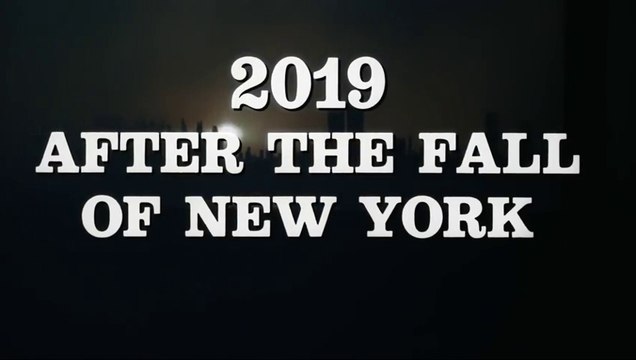 FILM 2019 Dopo la caduta di New York (2019 After the fall of New York) (1983)