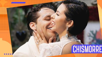 Vestido de novia de Ángela Aguilar se vende con descuento en internet