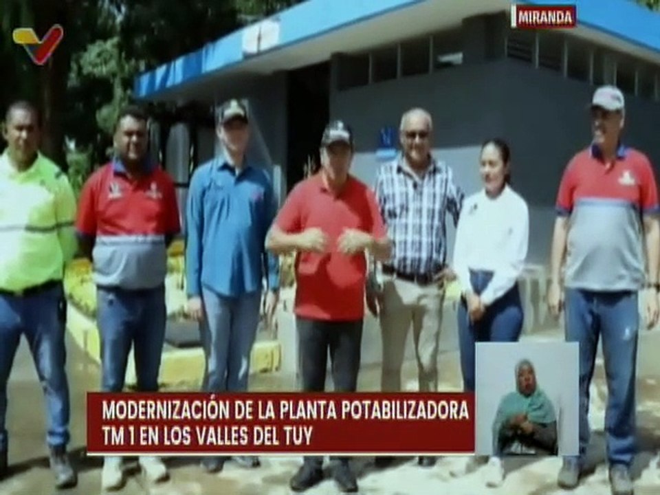 Miranda | 1X10 del Buen Gobierno moderniza la planta potabilizadora TM1 en los Valles del Tuy