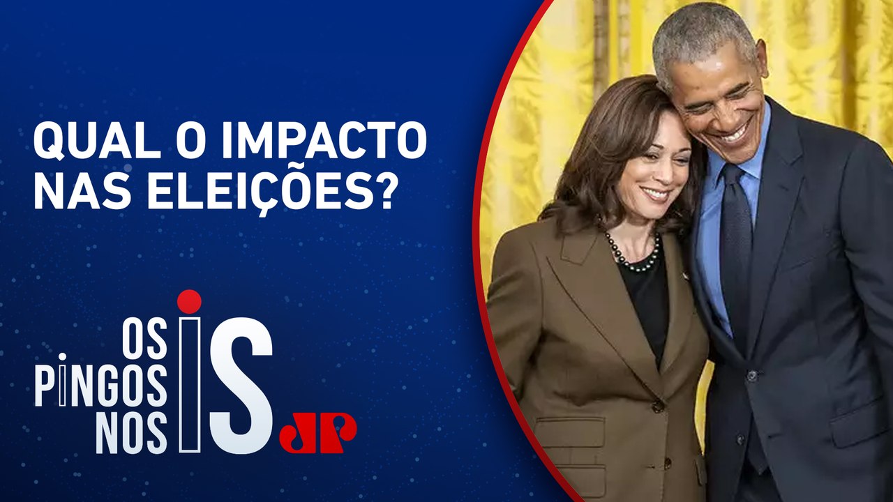 Barack e Michelle Obama declaram apoio à Kamala Harris nas redes sociais