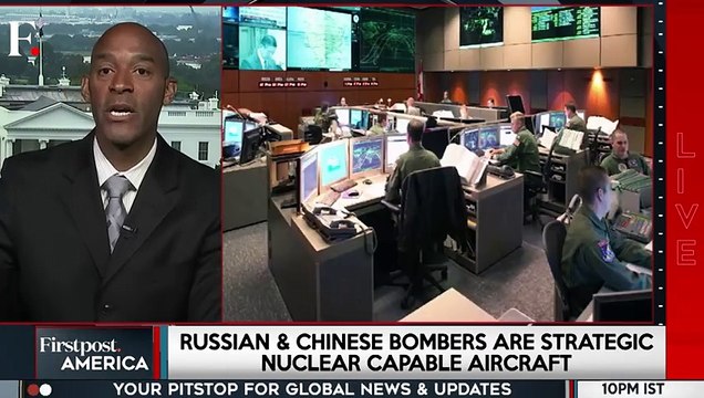 US Canada Scramble Jets to intercept Russian chines bombers Near Alaska Firstpost America(480p)