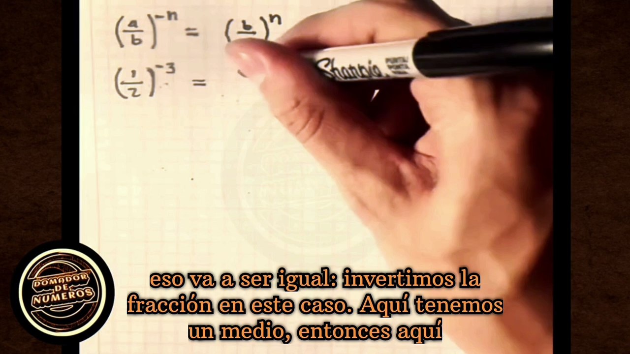  ¿CÓMO SOLUCIONAR fracciones cuando llevan exponentes con signos negativos? (Ejemplos).