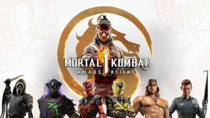 Mortal Kombat 1 Khaos Reigns - (Ghostface, Cyrax, Conan) en  Comic-Con 2024