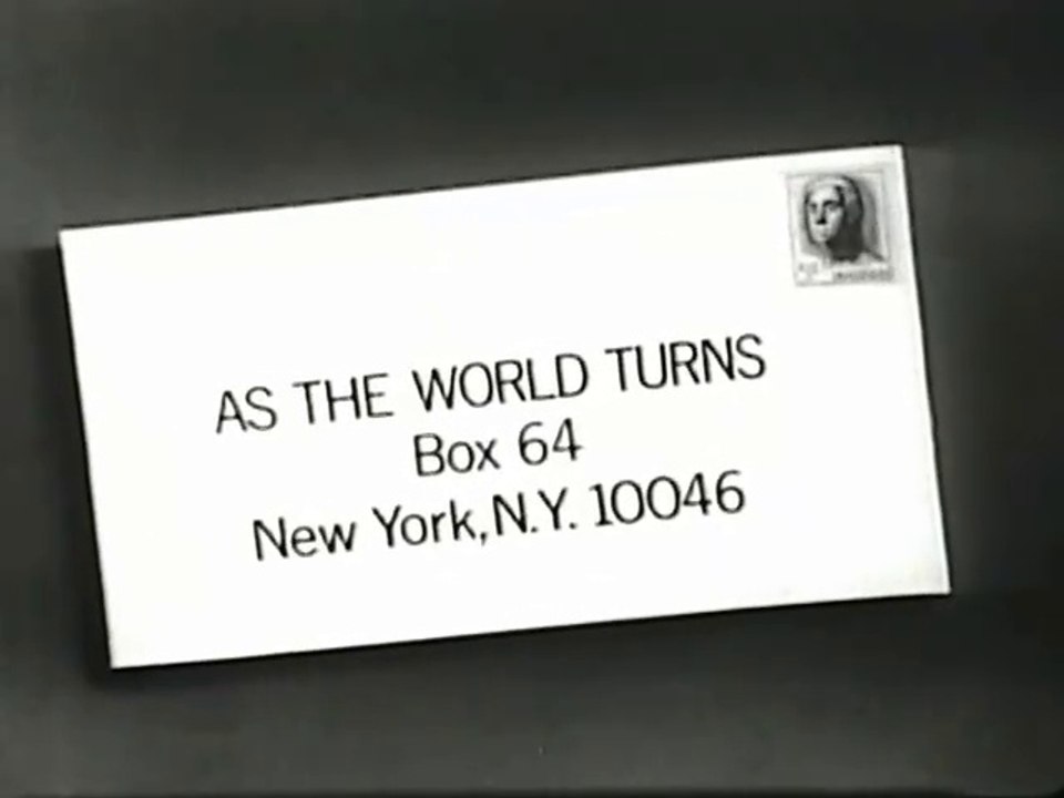 1950s Ivory Snow TV commercial - contest with "As The World Turns" soap opera