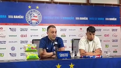 VÍDEO: Cadu Santoro diz que saída de Estupinãn ‘abriu caminho’ para vinda de Lucho Rodriguez ao Bahia