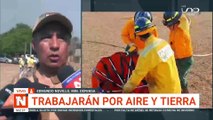trabajarán por aire y tierra     27 incendios activos