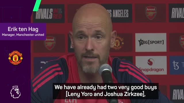 Ten Hag wants more squad depth at United