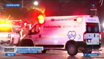 Se incendia una vivienda en la colonia Álamo Industrial en Guadalajara