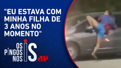 Motorista que acelerou carro com ladrão na janela diz que fez para proteger a família