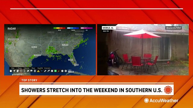 Rain continues in the South as flash flood risk shifts to the Gulf Coast