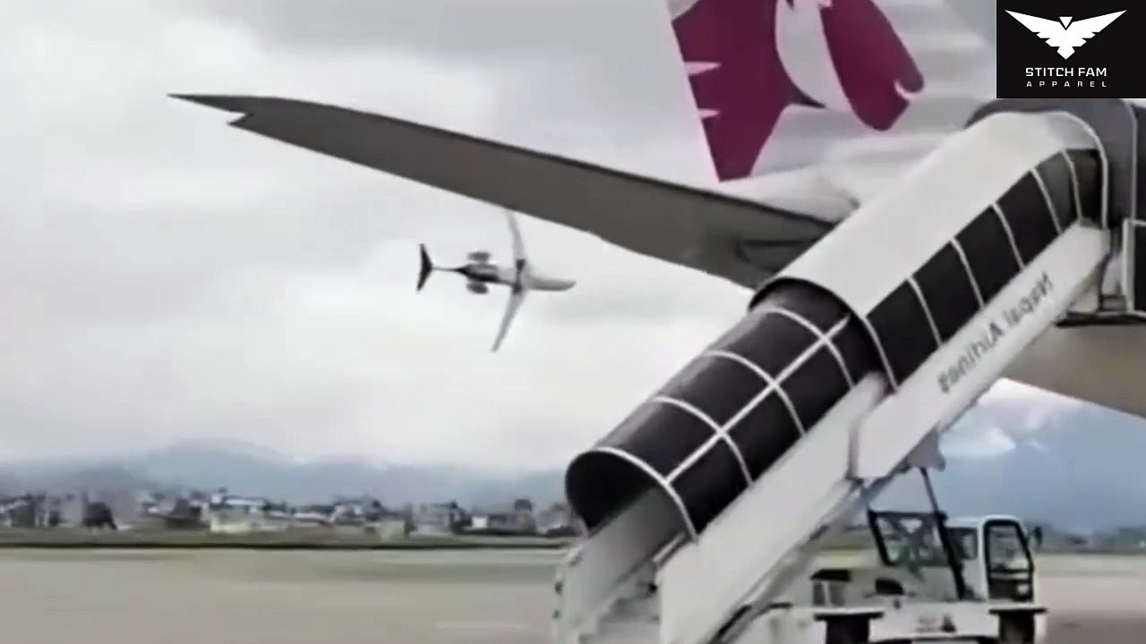Saurya Plane Crash In Nipal Live Video