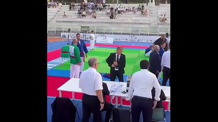 Sport di combattimento, Mattia Faraoni portabandiera dell'Italia all'evento Kurash a Roma