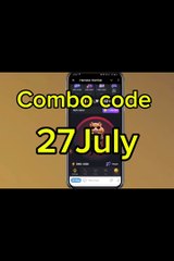 Hamster Combat Daily Combo code 27July 2024 | Daily Combo code