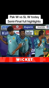 Sri Lanka (W) vs Pakistan (W) | ACC Women's Asia Cup | Semi-Final 2 | Highlights