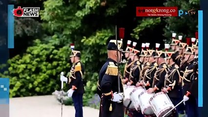 Kunjungan Kerja ke Prancis, Prabowo Disambut Presiden Macron