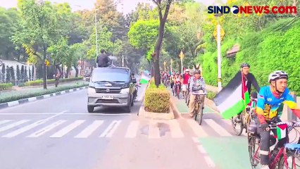 Konvoi Kawal Kemerdekaan Palestina, Ribuan Orang  Konvoi dari Masjid Al Azhar hingga Kemayoran