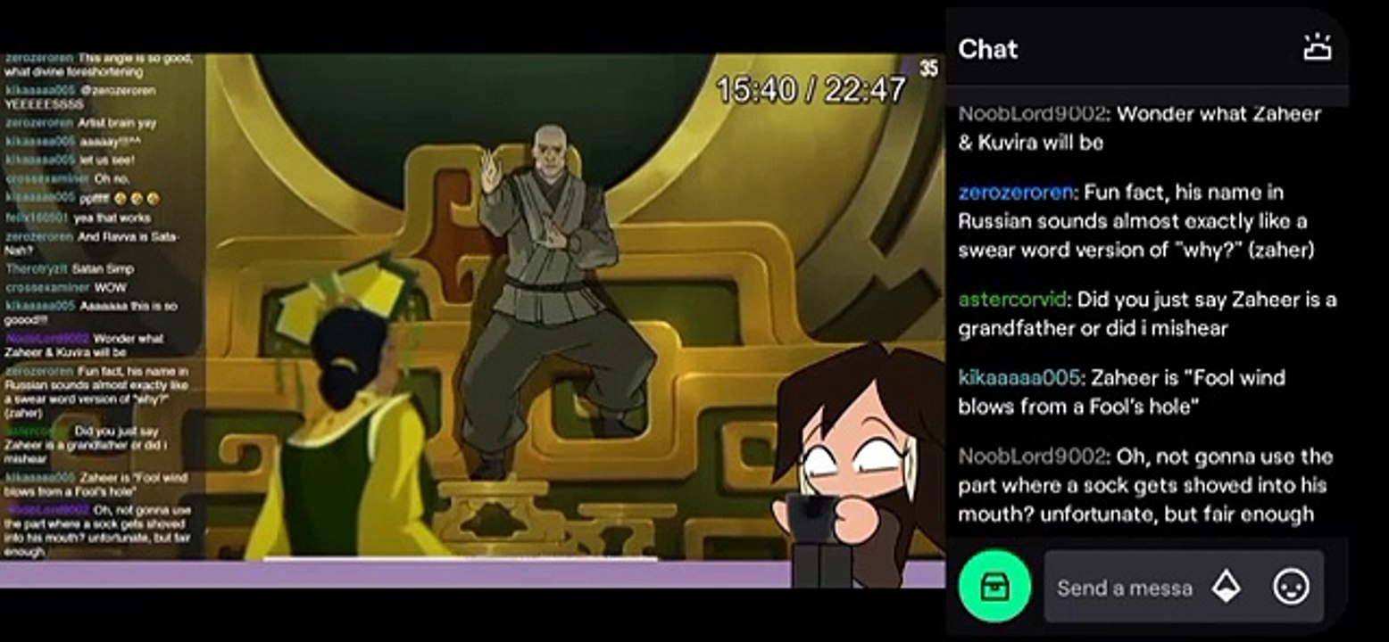 Working on Korra Video II 5:6