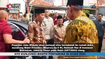 Presiden Jokowi Melayat Ke Rumah Duka Almarhum Hamzah Haz Mantan Wakil Presiden RI 2001-2004