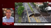 La metropolización de los servicios: César Omar Mora