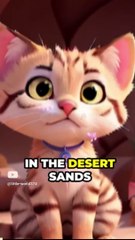 Sand Cat Serenade | Fun Kids Song about Fluffy Desert Friends | Kids Education & Entertainment