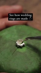 See how wedding ring are made!!jewelry_ny#art #jewelry #ring #amazing