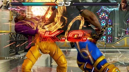 TEKKEN 7 KING V/S EDDY FIGHT SUSPENSE AND INTENSE CHALLENGE