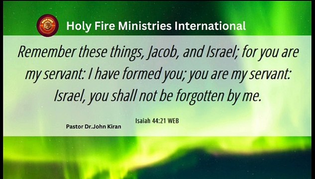 GOD REMEMBERS YOU you| Holy Fire Ministries