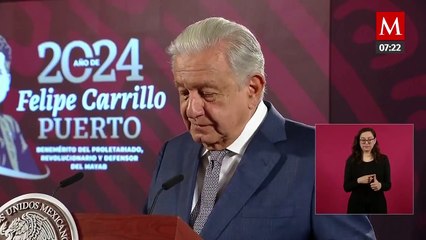 下载视频: AMLO celebra medalla de bronce del equipo femenil de tiro con arco en París 2024