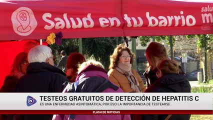 TESTEOS GRATUITOS DE DETECCIÓN DE HEPATITIS C