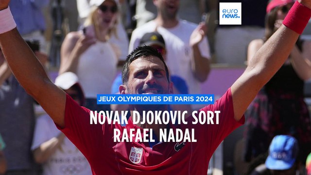 Jeux Olympiques : Rafael Nadal sorti au deuxième tour par Novak Djokovic