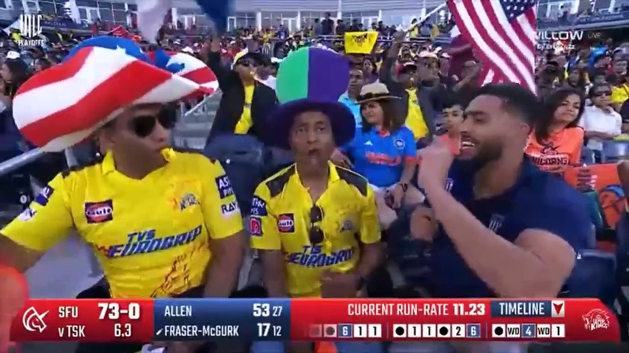 Cognizant Major League Cricket Qualifier Highlights _ Texas Super Kings Vs. San Francisco Unicorns