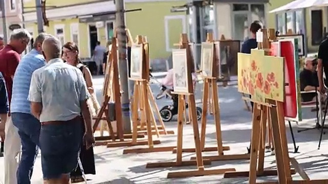 LIKOVNA IZLOZBA NA GRADSKOM KORZU