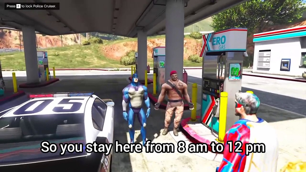 Mutant Car Steeled Case In Los Santos  | Rope Hero Vice Town | Rope Hero Gaming